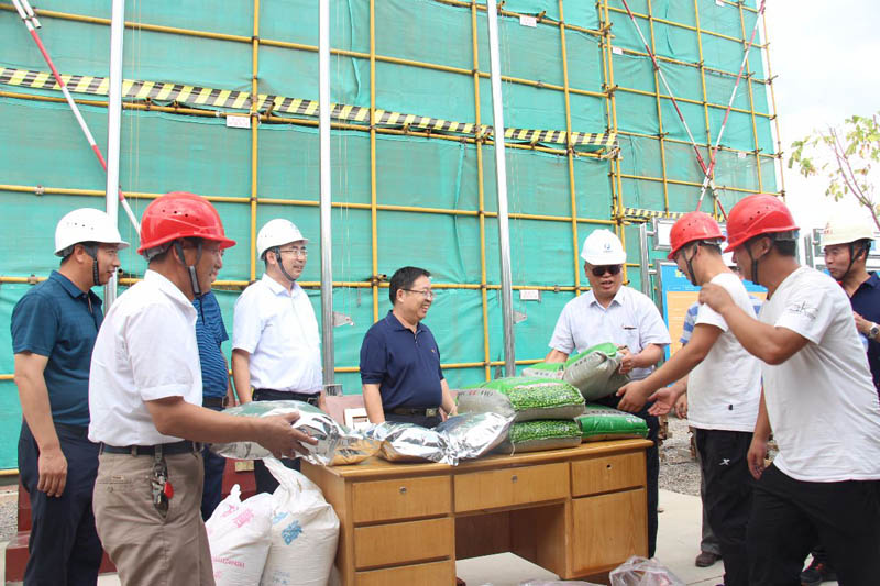 寧夏建投開展“送文化、送清涼、保安全”慰問活動