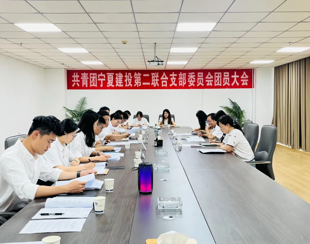 乘風(fēng)遠(yuǎn)航啟新程 春華秋實(shí)譜新篇——寧夏建投第二聯(lián)合團(tuán)支部圓滿完成換屆選舉工作