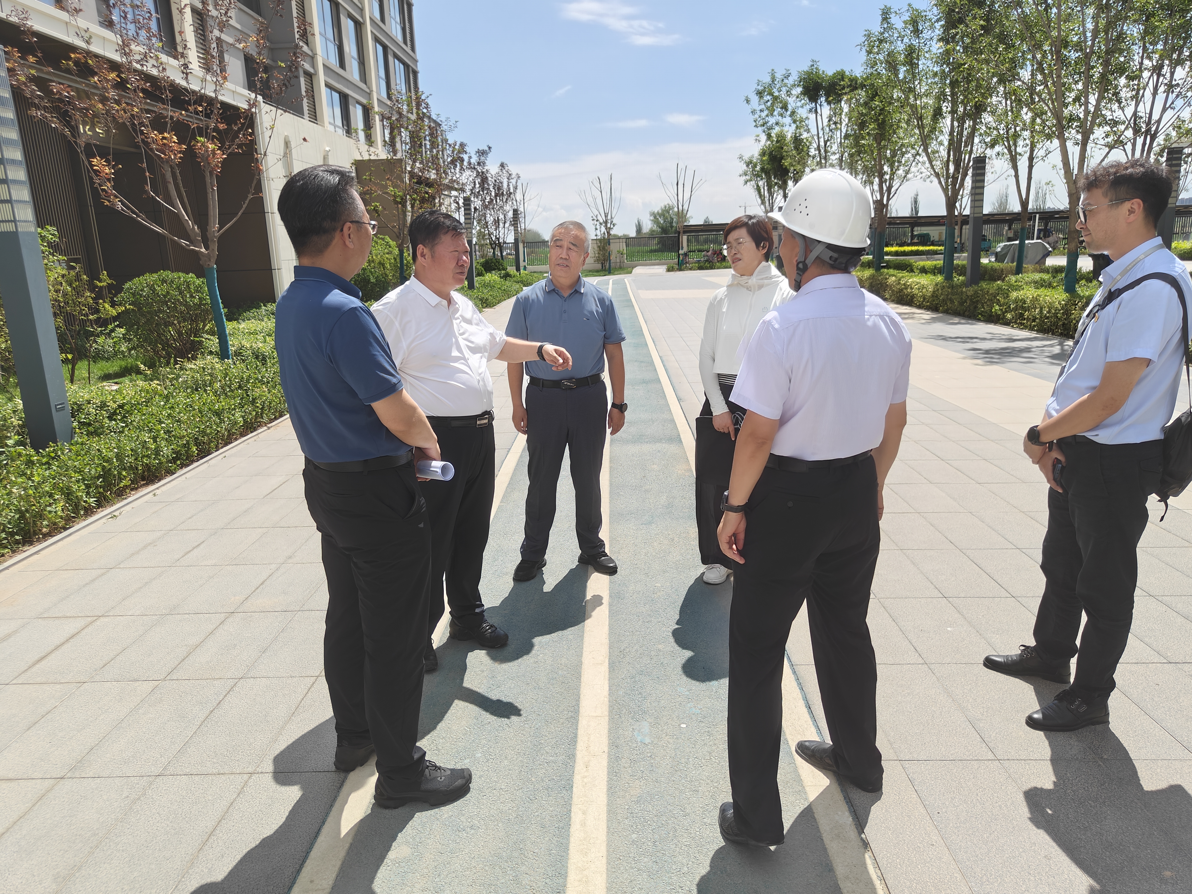 李志國調(diào)研集團房地產(chǎn)開發(fā)項目