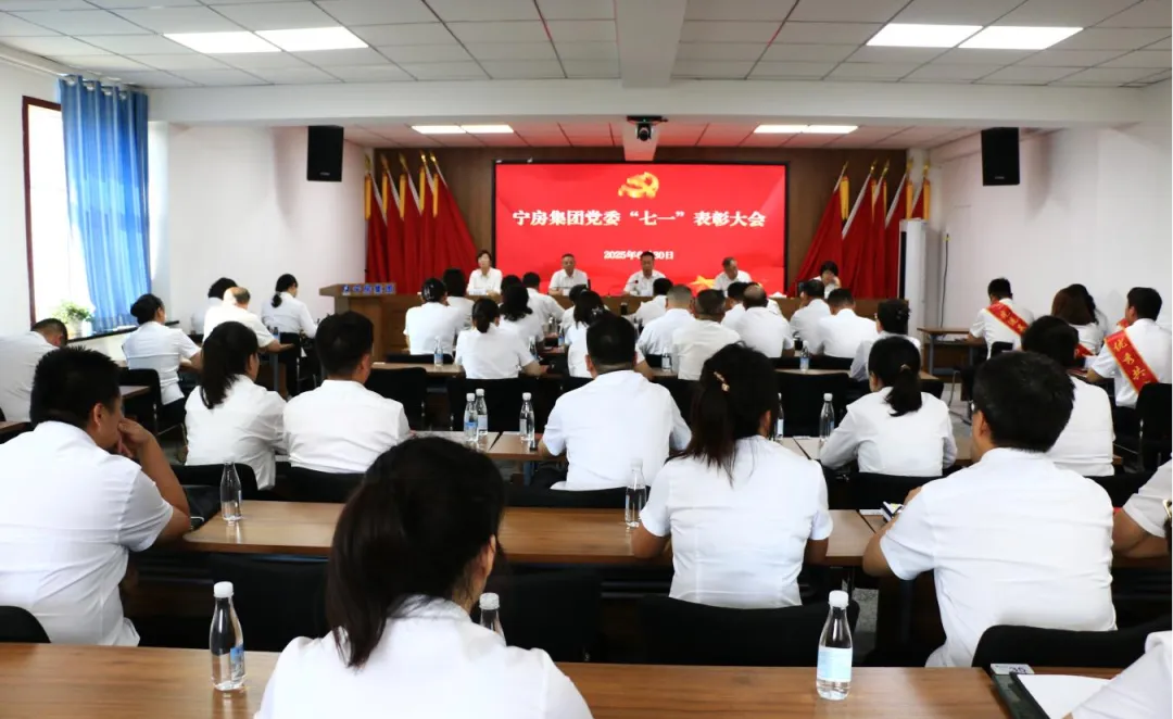 征程萬里風正勁 重任千鈞再出發(fā)——寧房集團黨委開展慶“七一”系列活動