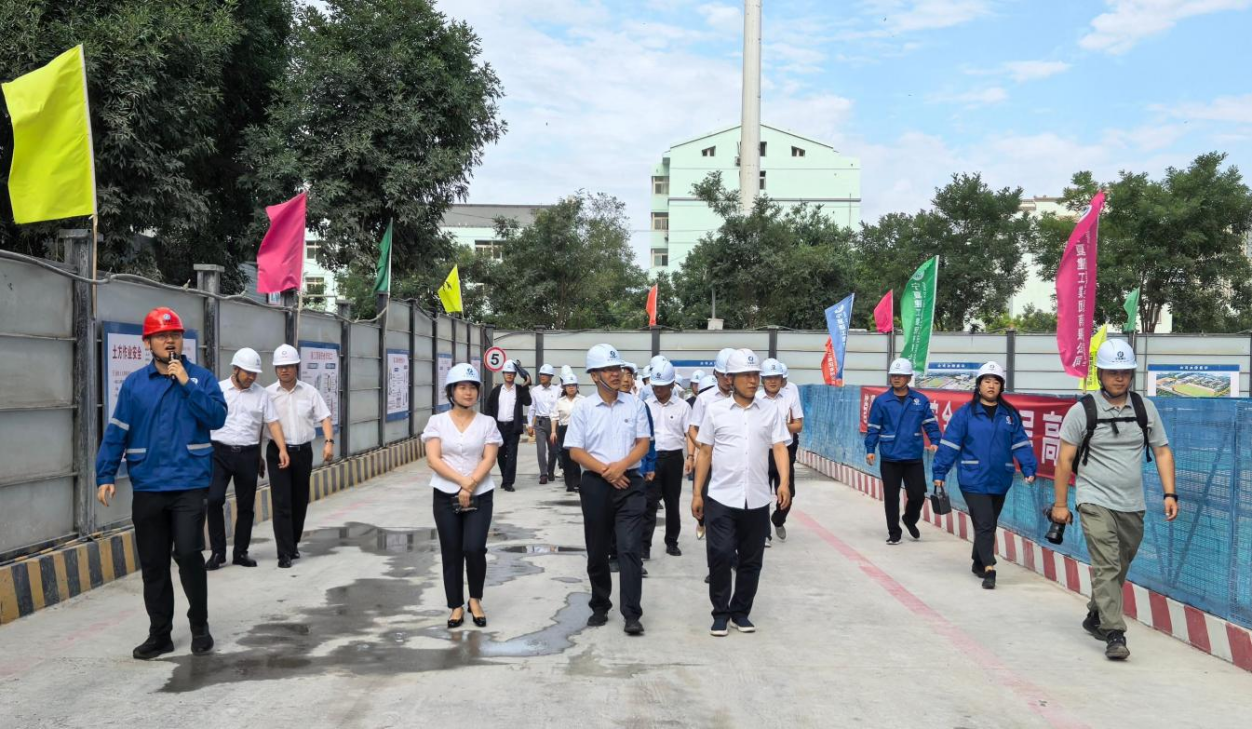 寧夏交投高速公路管理有限公司到寧夏建工城中村改造項(xiàng)目對標(biāo)交流